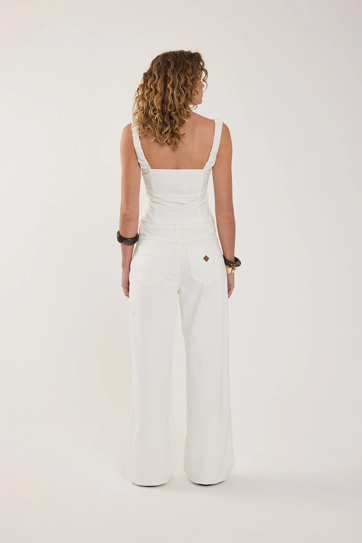 Abrand 95 Mid Baggy Jean White Gold - Image 4