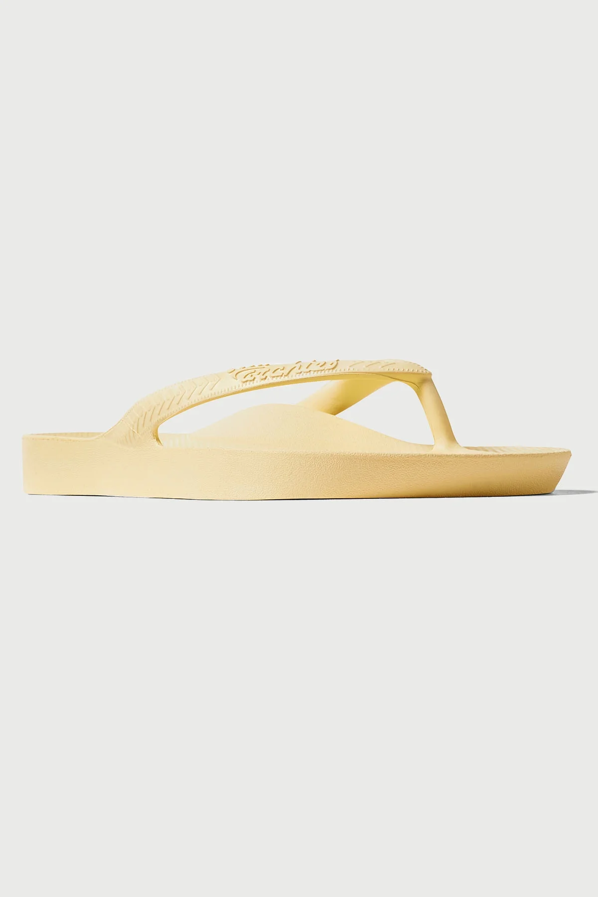 Archies Footwear Arch Support Thong Lemon - Image 4