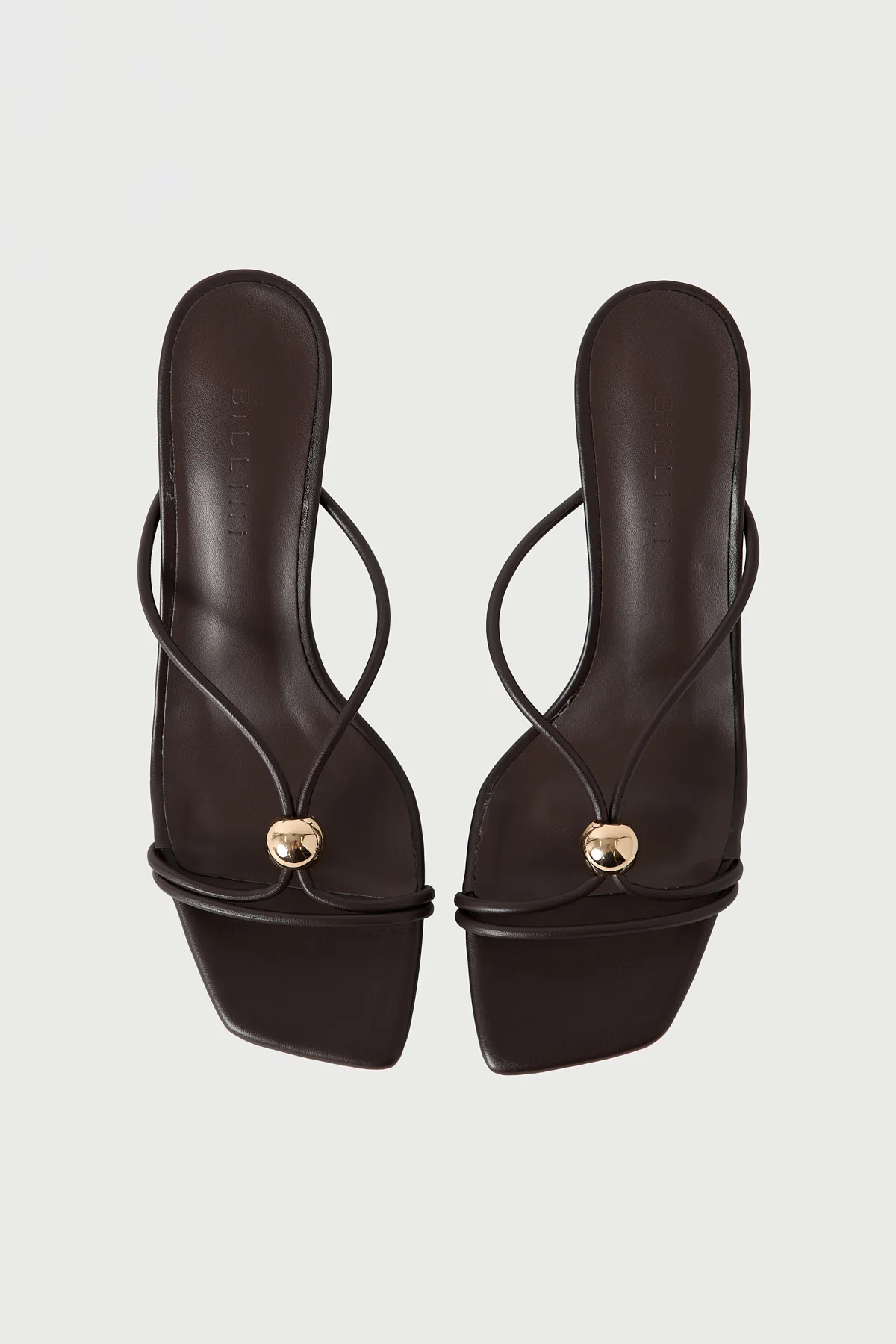 Billini Fallow Thong Heel Dark Cacao - Image 4