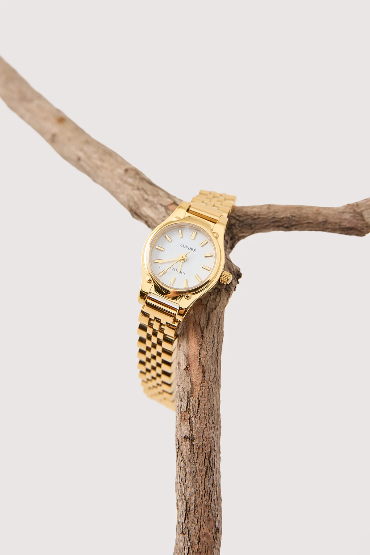 Cendre Isobel Watch Gold/White - Image 5