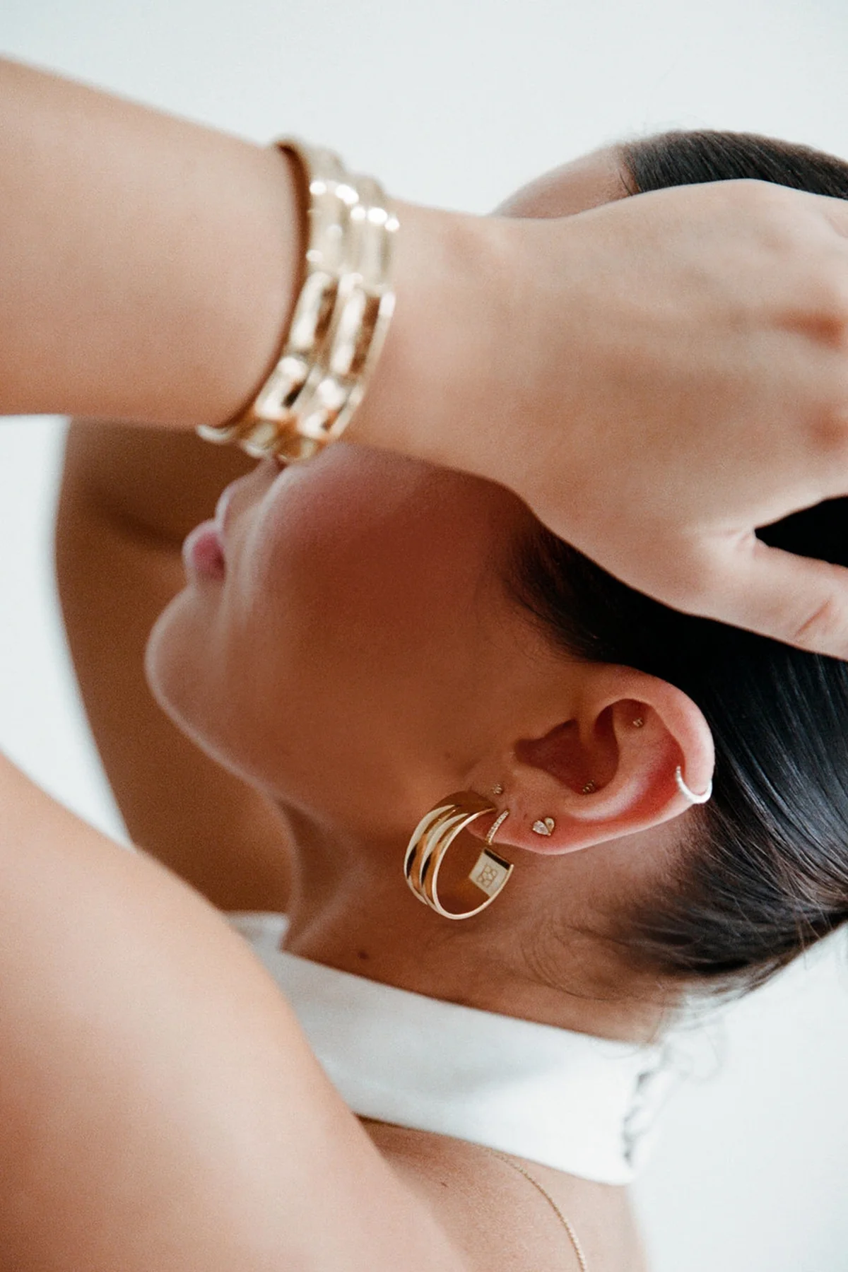 Gigi Hoops Gold - Image 3