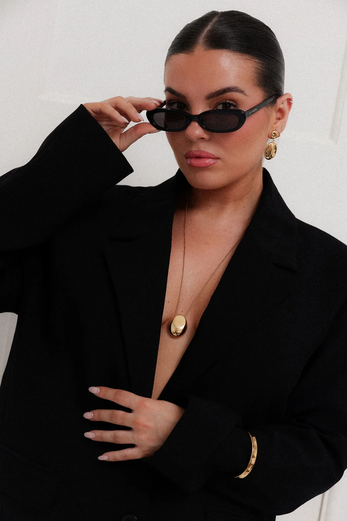 Jaz Necklace Gold - Image 2