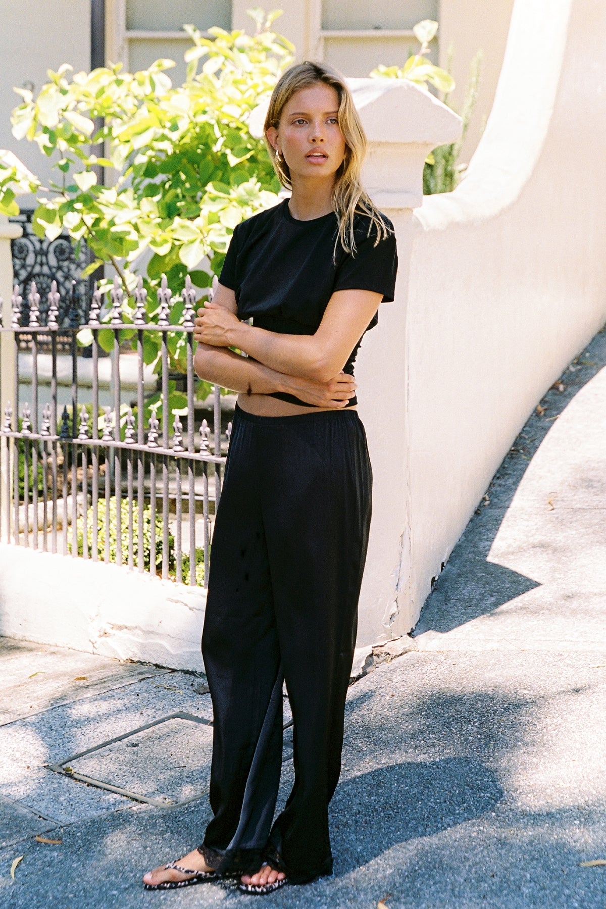 Perfect Stranger Aino Lace Pants Black - Image 4