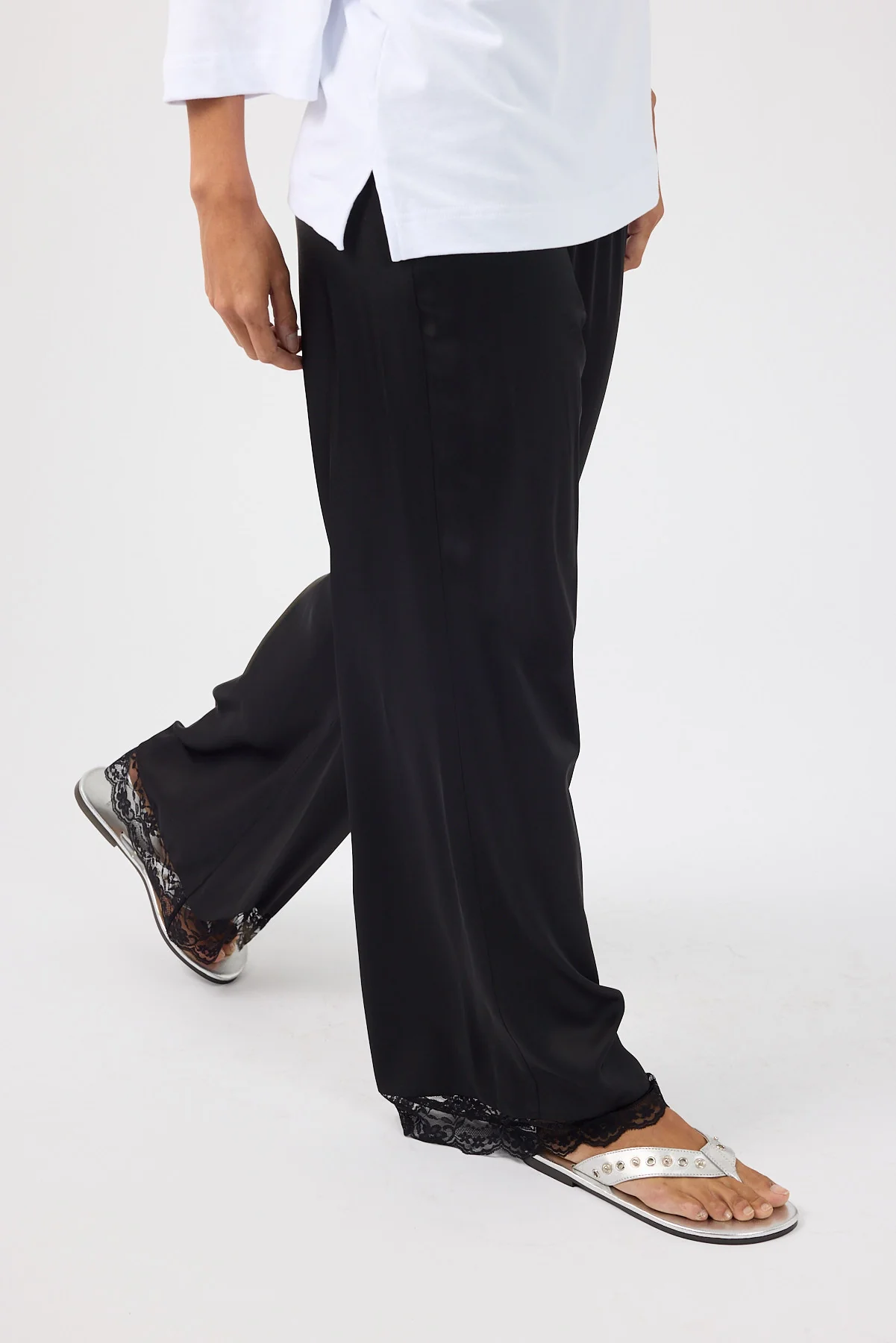 Perfect Stranger Aino Lace Pants Black - Image 9