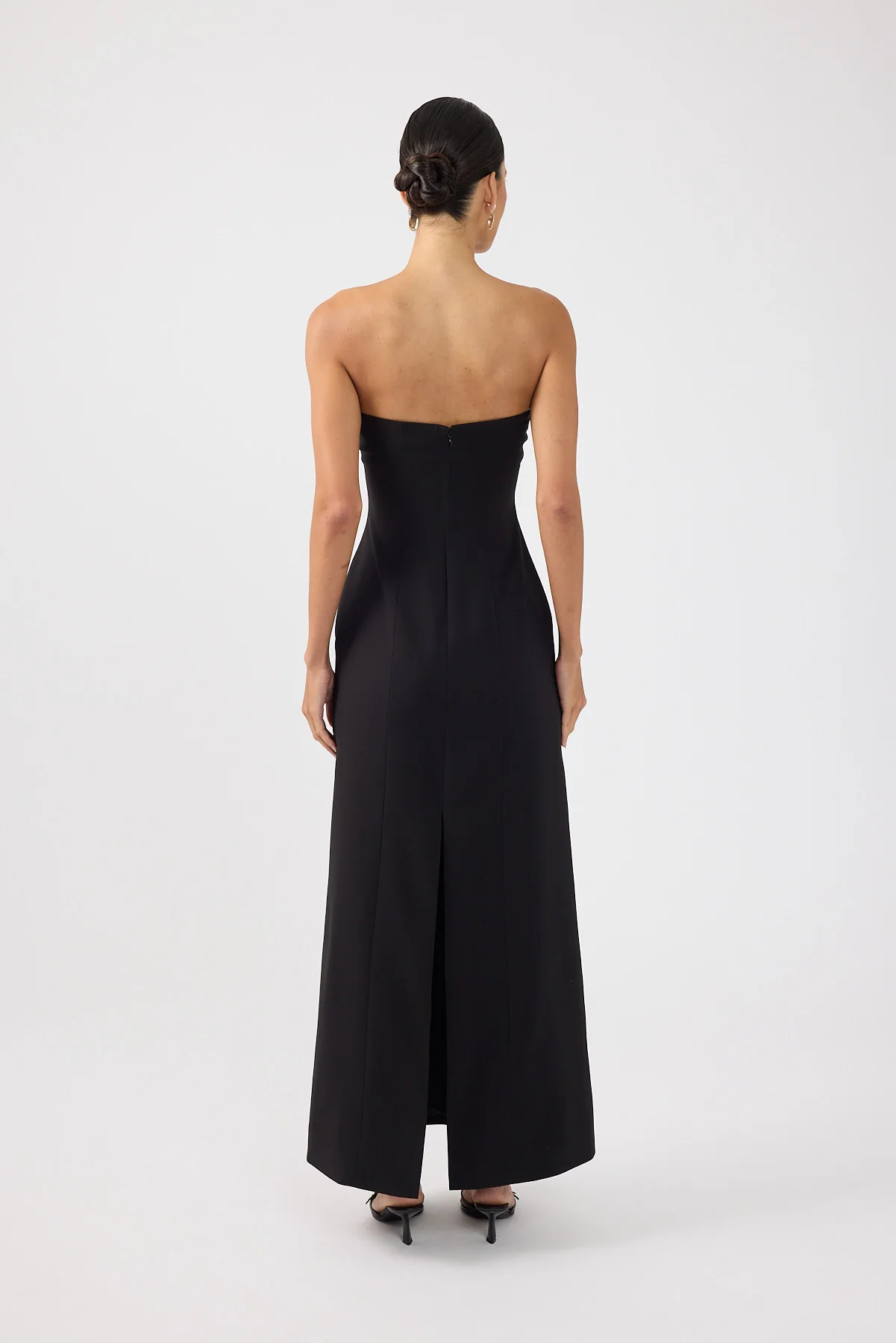 Perfect Stranger Alba Strapless Maxi Dress Black - Image 4