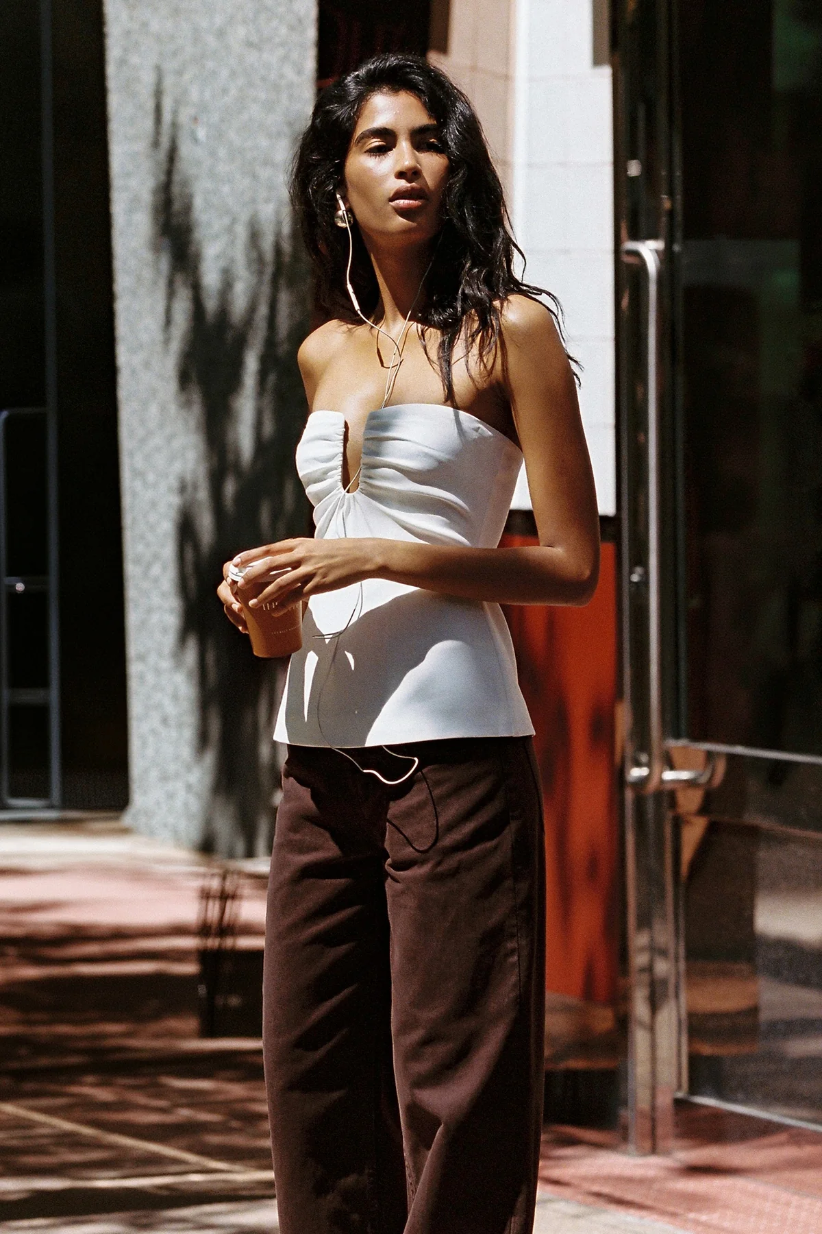 Perfect Stranger Alba Strapless Top White - Image 2