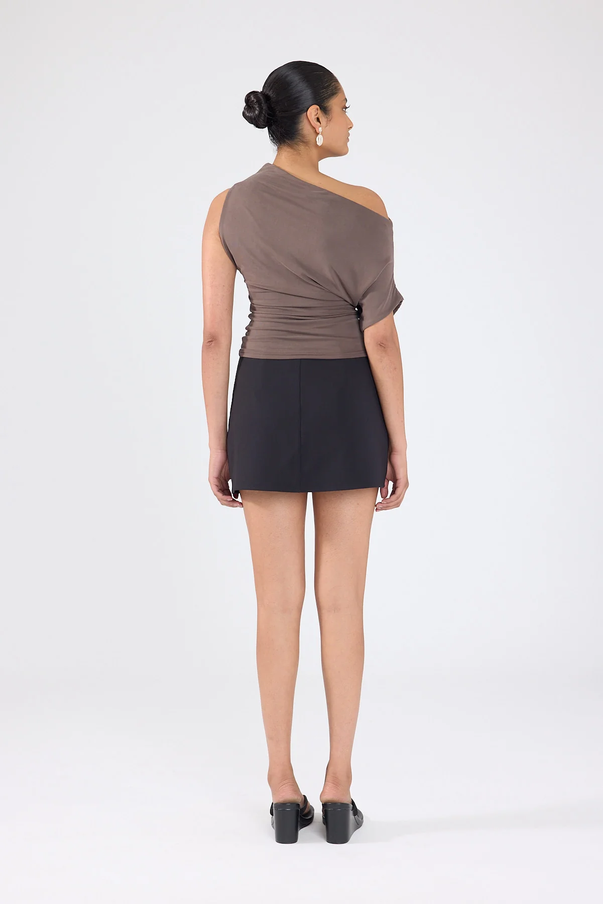 Perfect Stranger Ashton High Rise Skort Black - Image 3