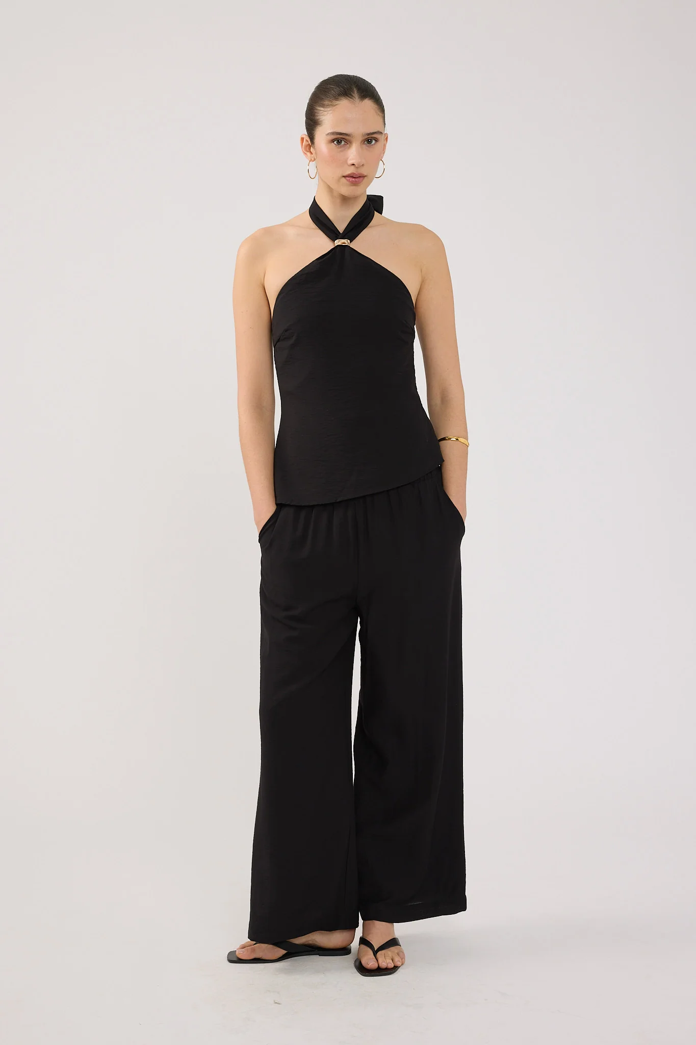 Perfect Stranger Avalia Elastic Waist Pant Black - Image 6