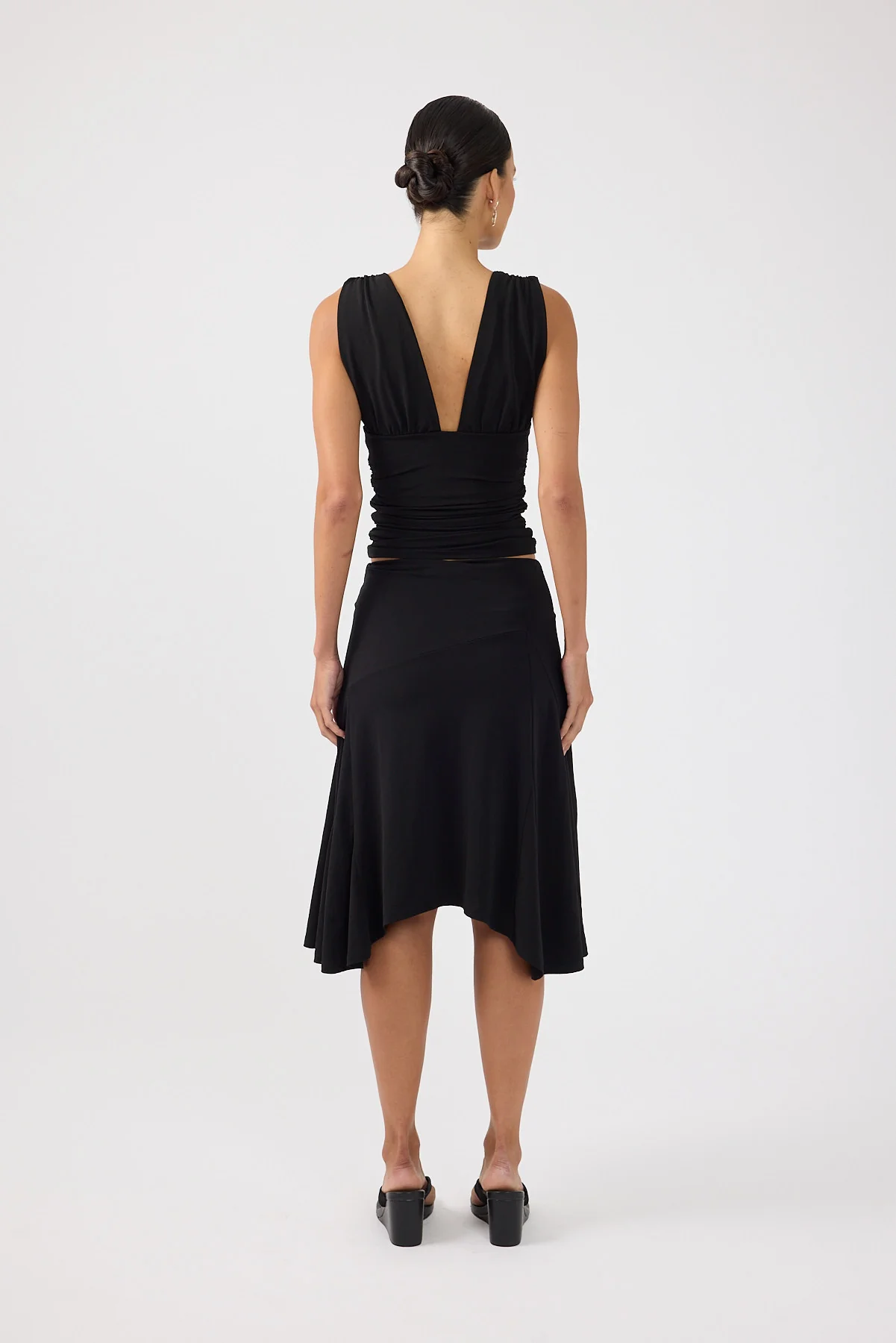 Perfect Stranger Avery Gathered Top Black - Image 6