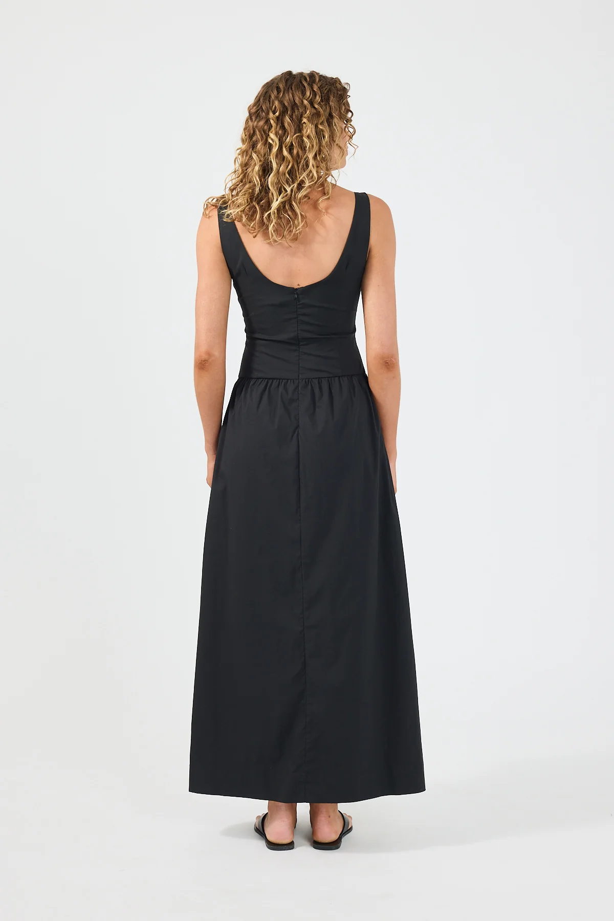 Perfect Stranger Ayana Corset Maxi Dress Black - Image 4