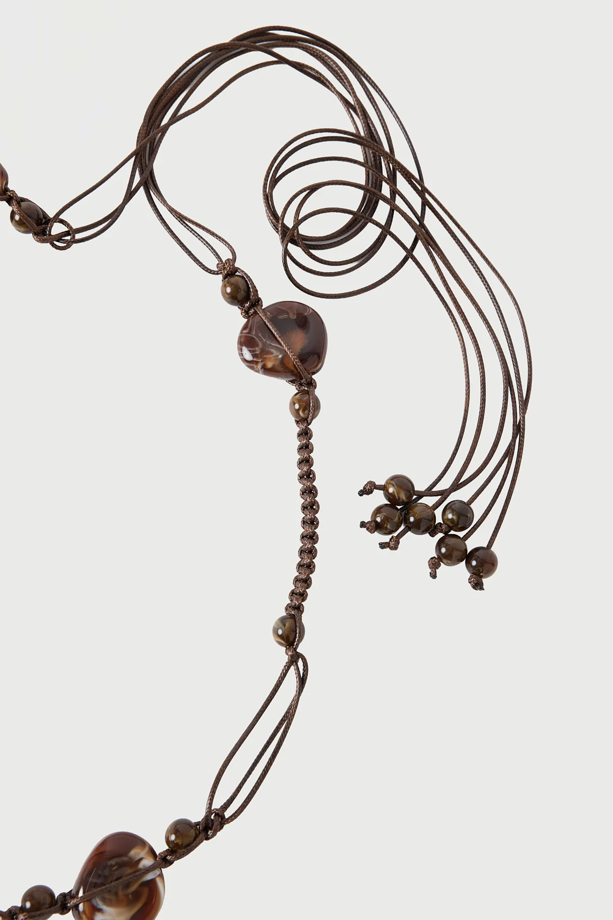 Perfect Stranger Bridget Beaded Belt Brown - Image 3