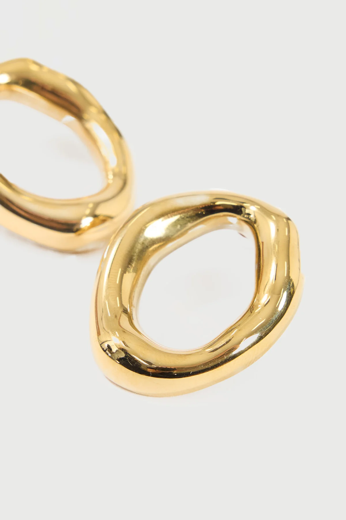 Perfect Stranger Brooks Loop Earrings 18K Gold Plated - Image 2