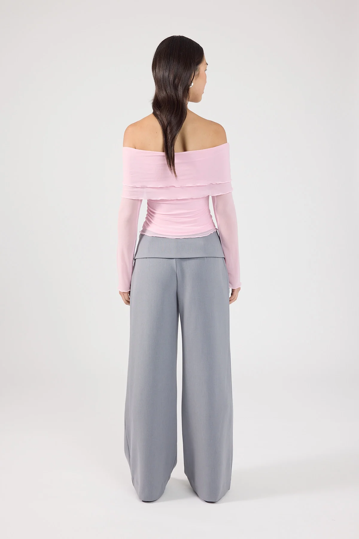 Perfect Stranger Celine Off Shoulder Top Pink - Image 5
