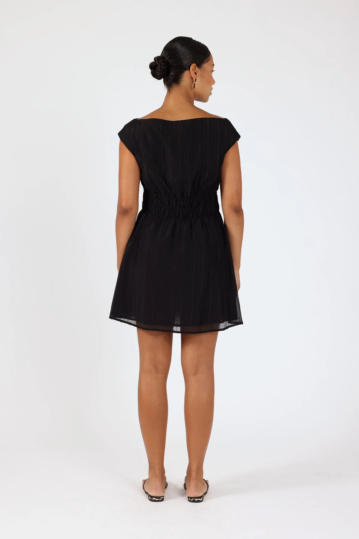 Perfect Stranger Claudette Mini Dress Black - Image 5
