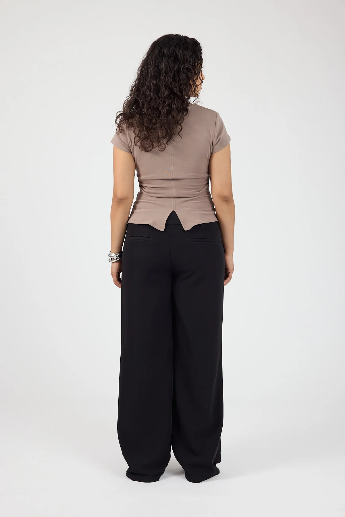 Perfect Stranger Cocona Low Rise Recycled Tailored Pant Black - Image 8