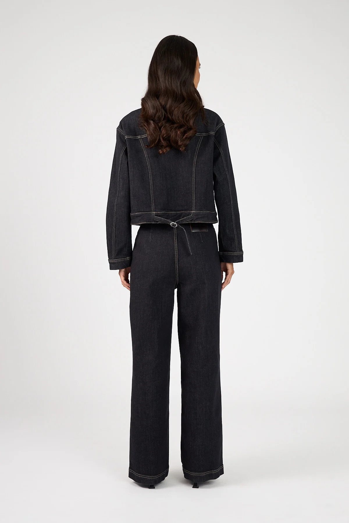 Perfect Stranger Cynthi Mid Baggy Jean Dark Indigo - Image 6
