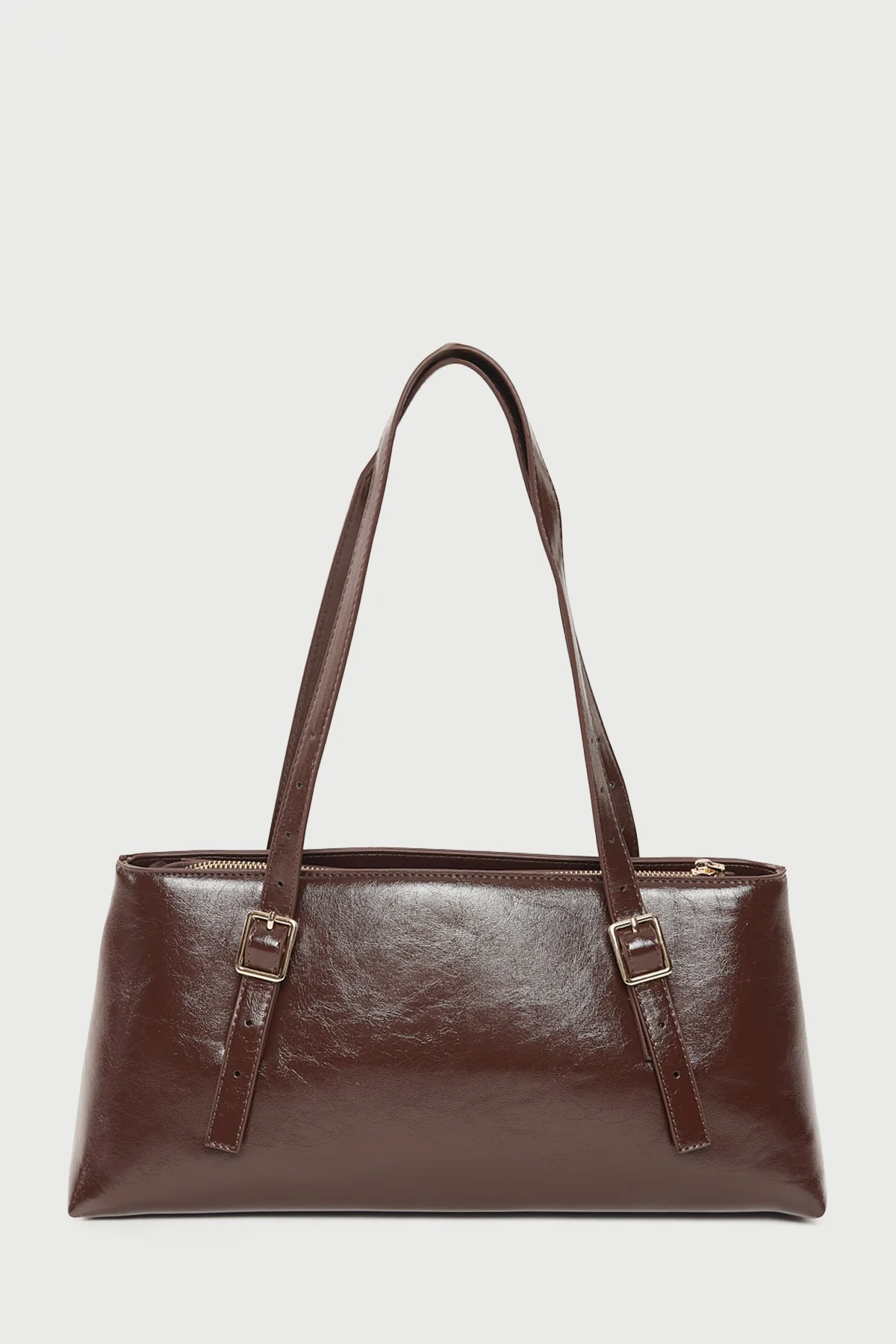 Perfect Stranger Ellis East West Bag Brown - Image 3