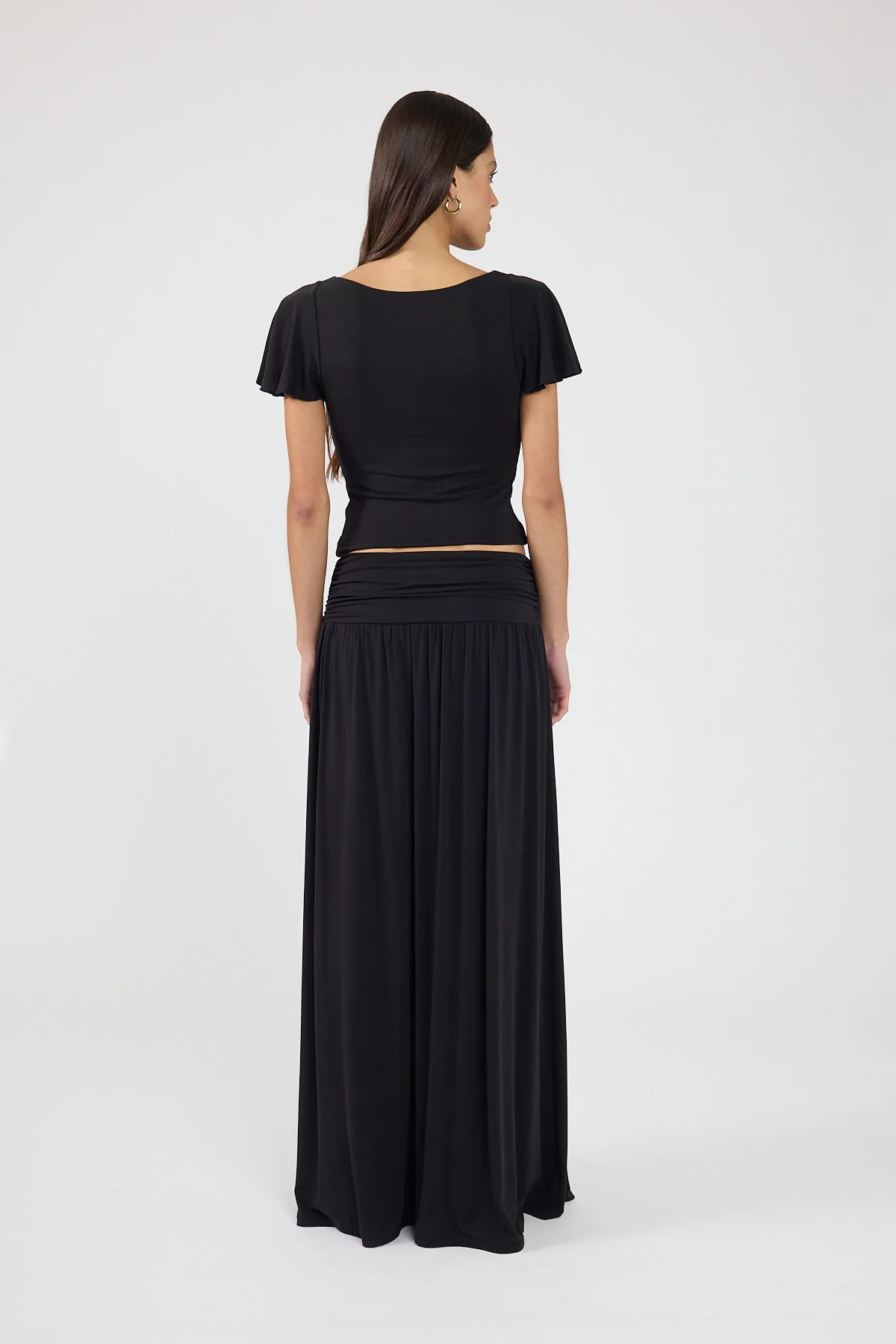 Perfect Stranger Ellison Jersey T-Shirt Black - Image 3