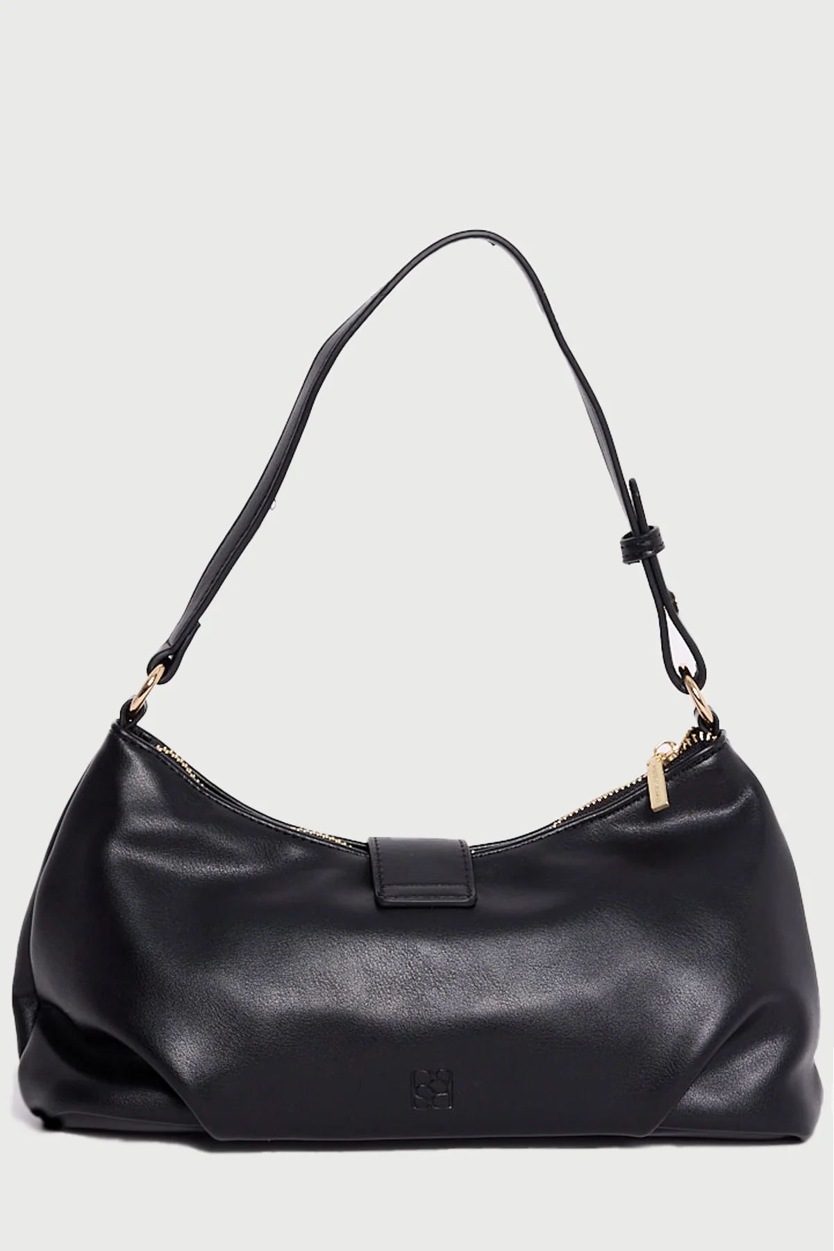 Perfect Stranger Enola Buckle Shoulder Bag Black - Image 3