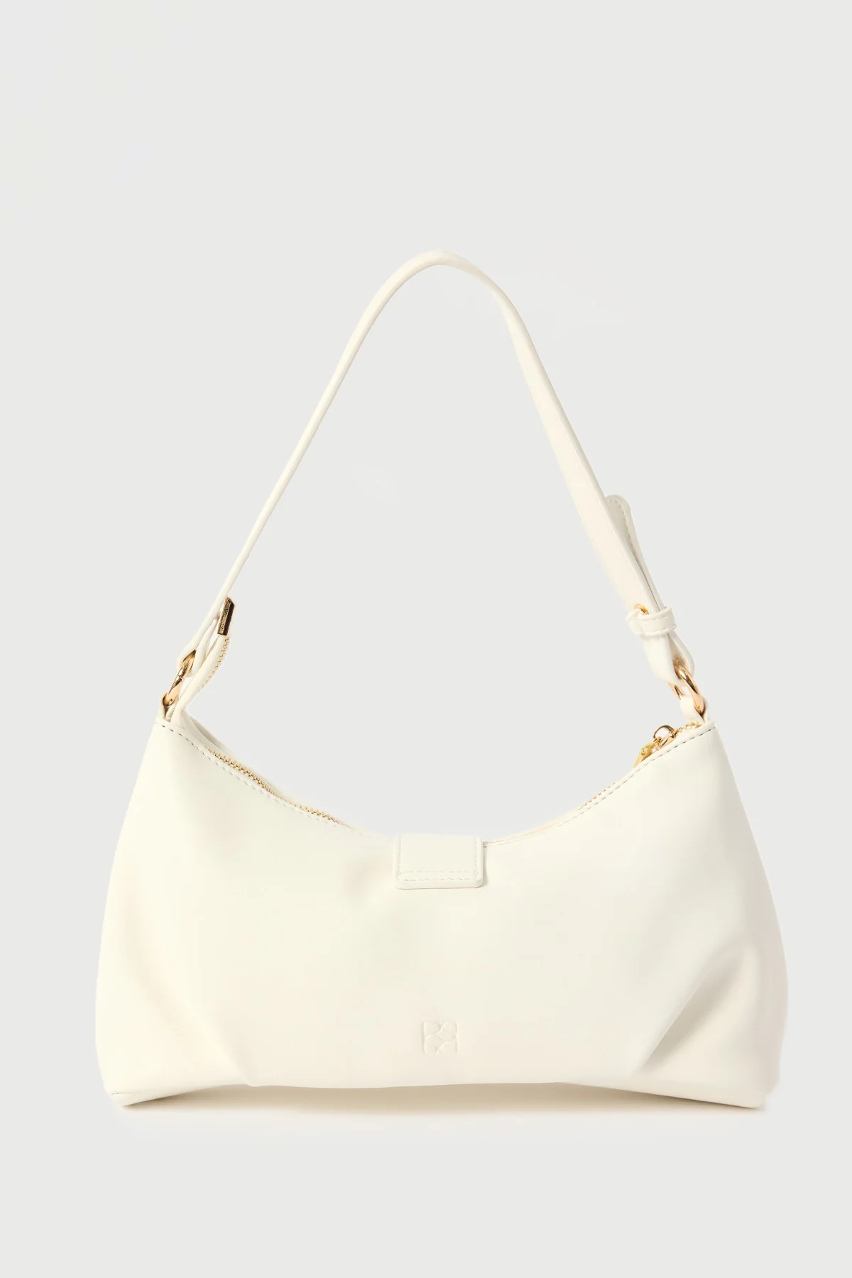 Perfect Stranger Enola Buckle Shoulder Bag White - Image 4