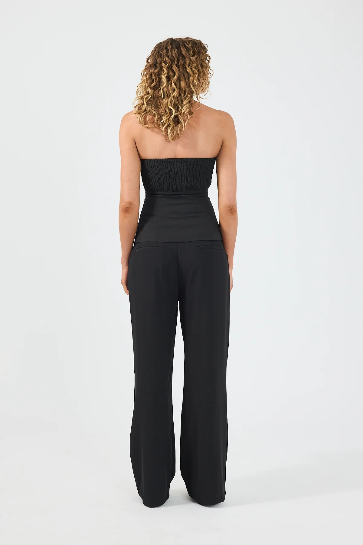 Perfect Stranger Fay Petite High Rise Recycled Pant Black - Image 4