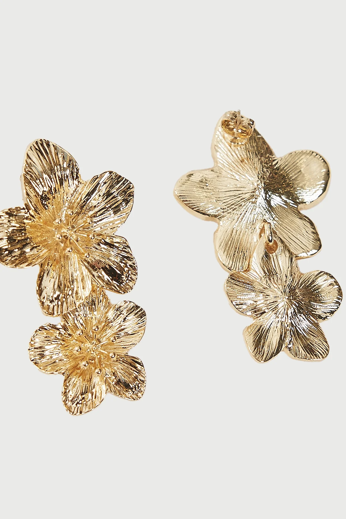 Perfect Stranger Floraline Drop Earrings 18K Gold Plated - Image 2
