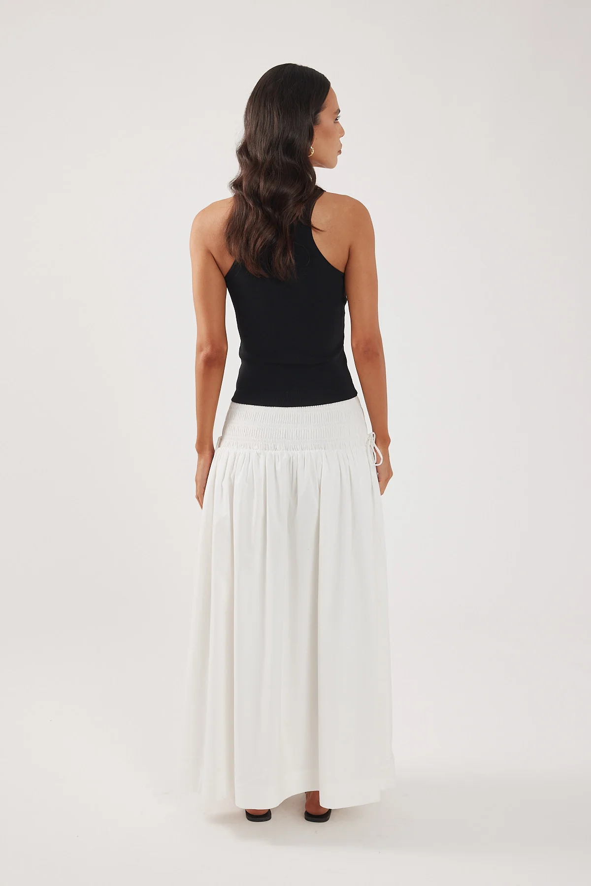Perfect Stranger Gabrielle Maxi Skirt White - Image 8