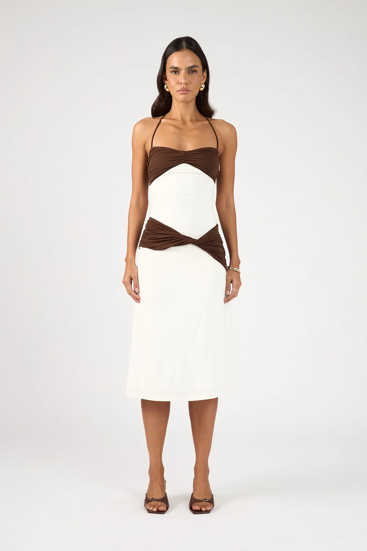 Perfect Stranger Haverly Midi Dress Off White - Image 10