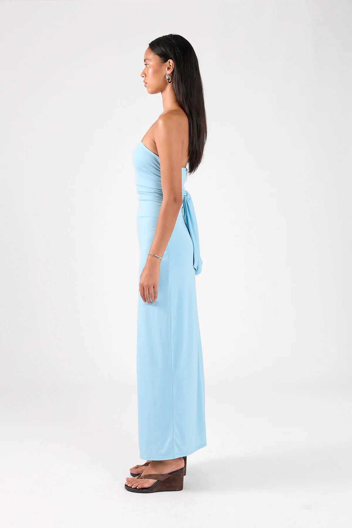 Perfect Stranger HERA STRAPLESS MAXI DRESS Blue - Image 2