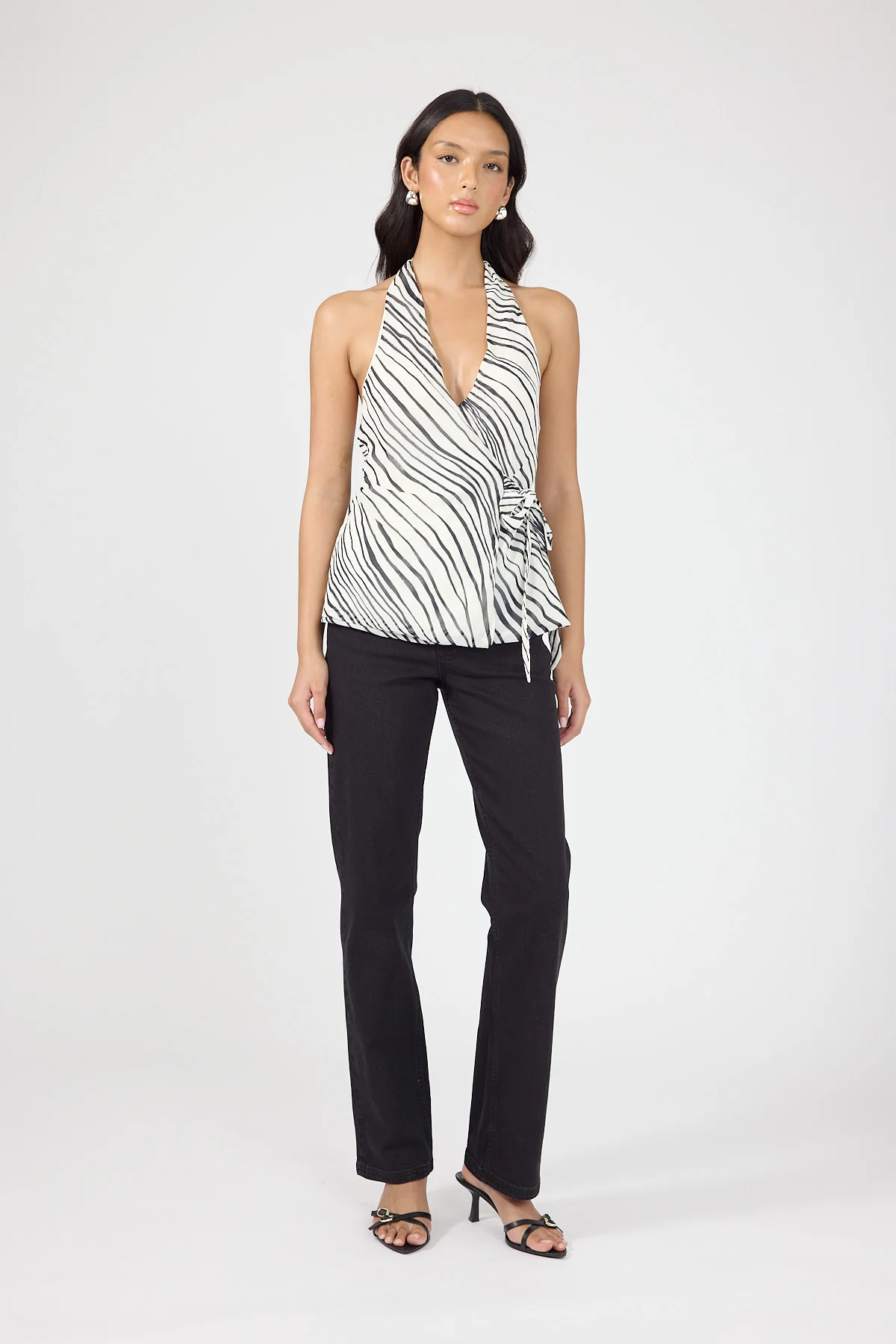 Perfect Stranger High Rise Slim Leg Jean Washed Black - Image 4