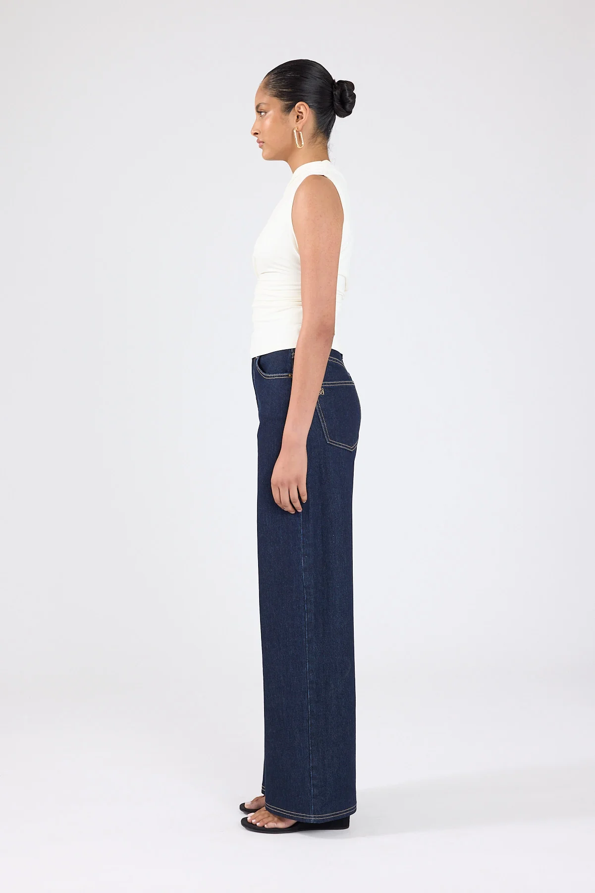 Perfect Stranger High Rise Wide Leg 2.0 Jean Indigo - Image 5