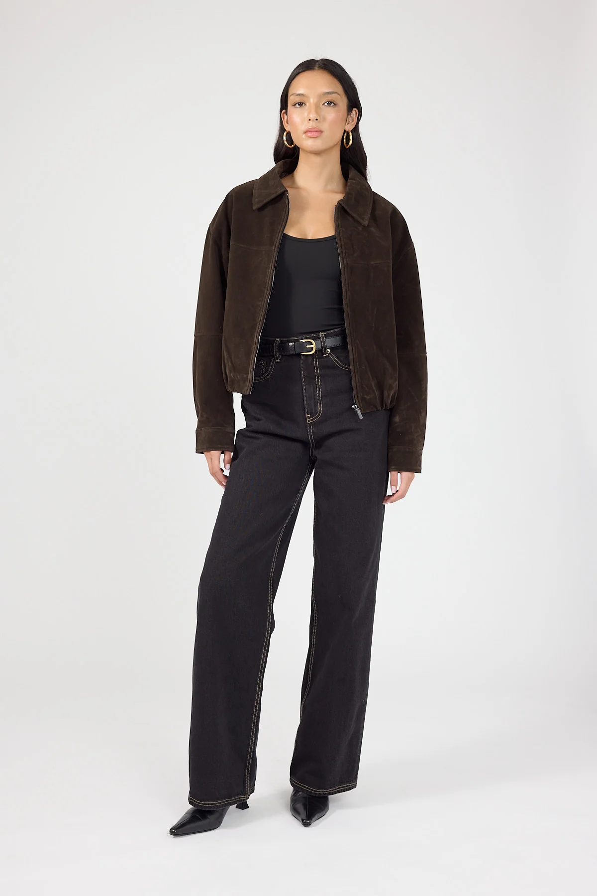 Perfect Stranger High Rise Wide Leg 2.0 Jean Washed Black - Image 4