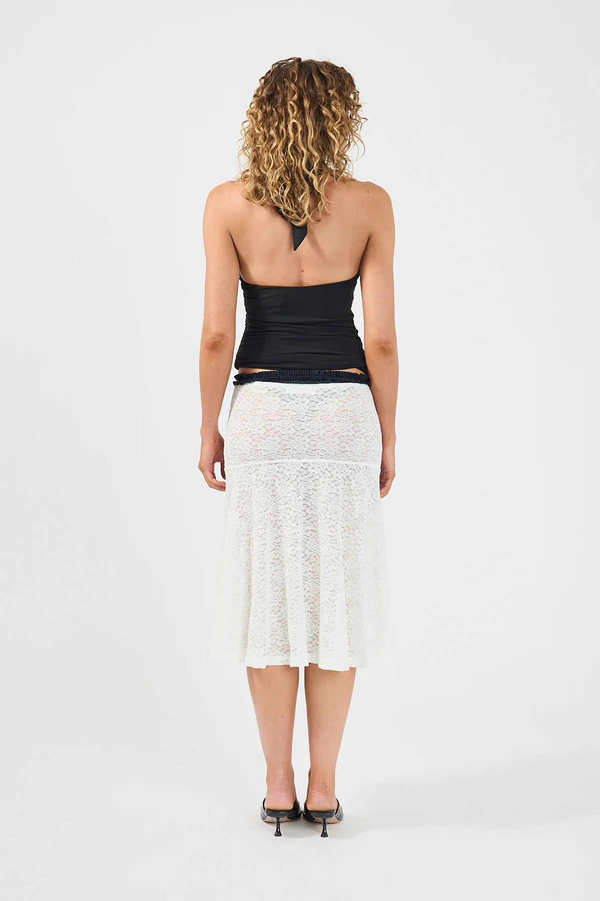 Perfect Stranger Isla Halter Twist Top Black - Image 3