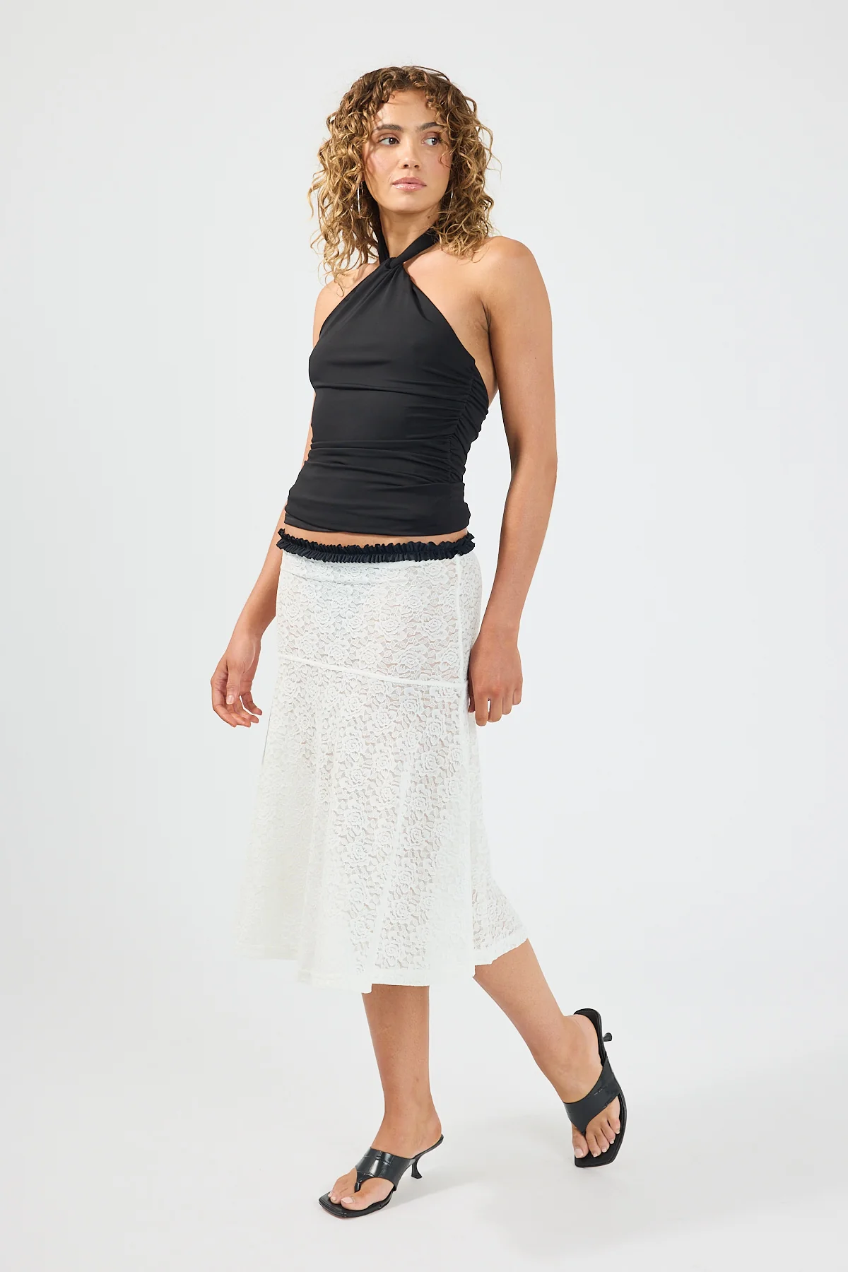 Perfect Stranger Isla Halter Twist Top Black - Image 7