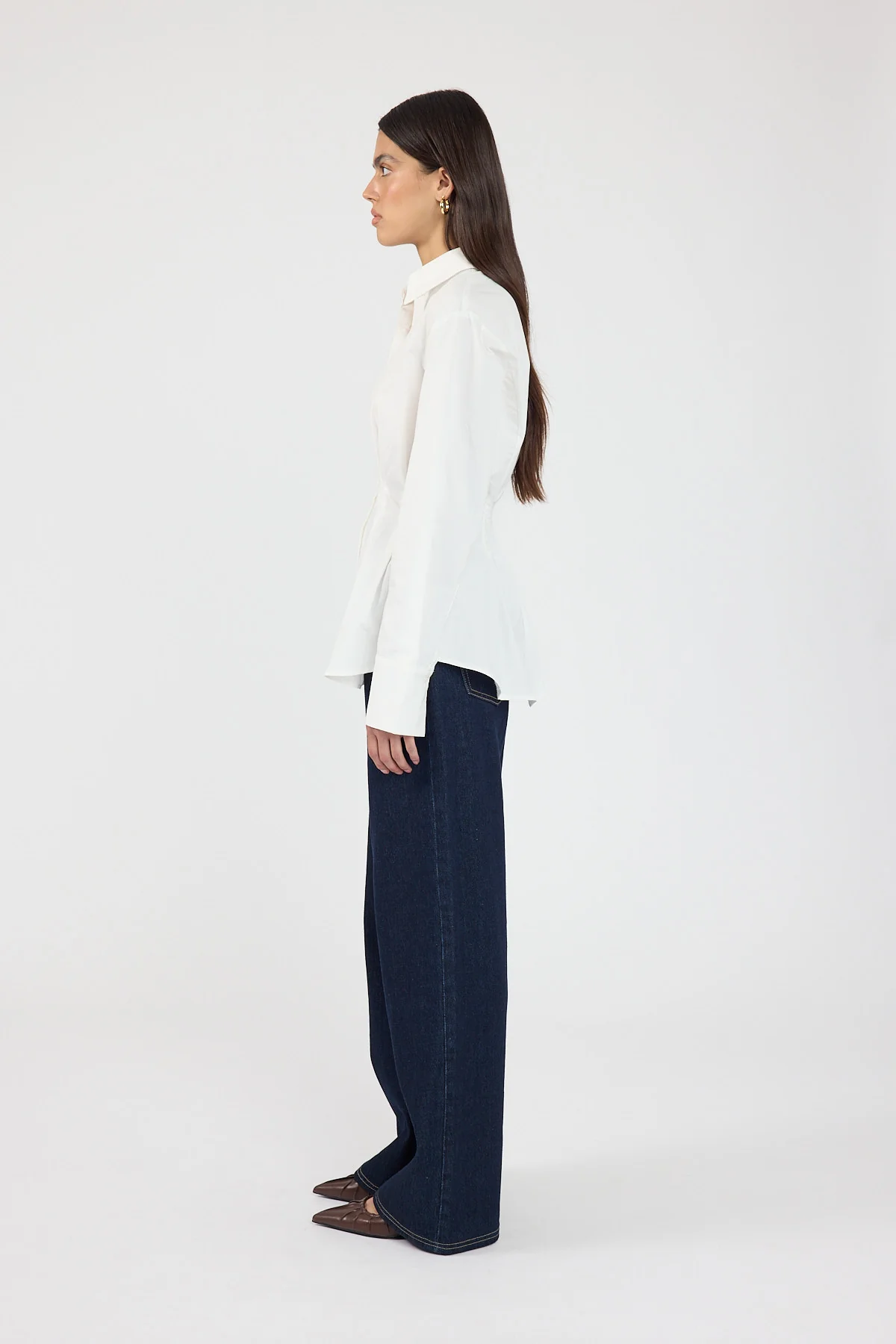 Perfect Stranger Jessie Tailored Shirt White - Image 2