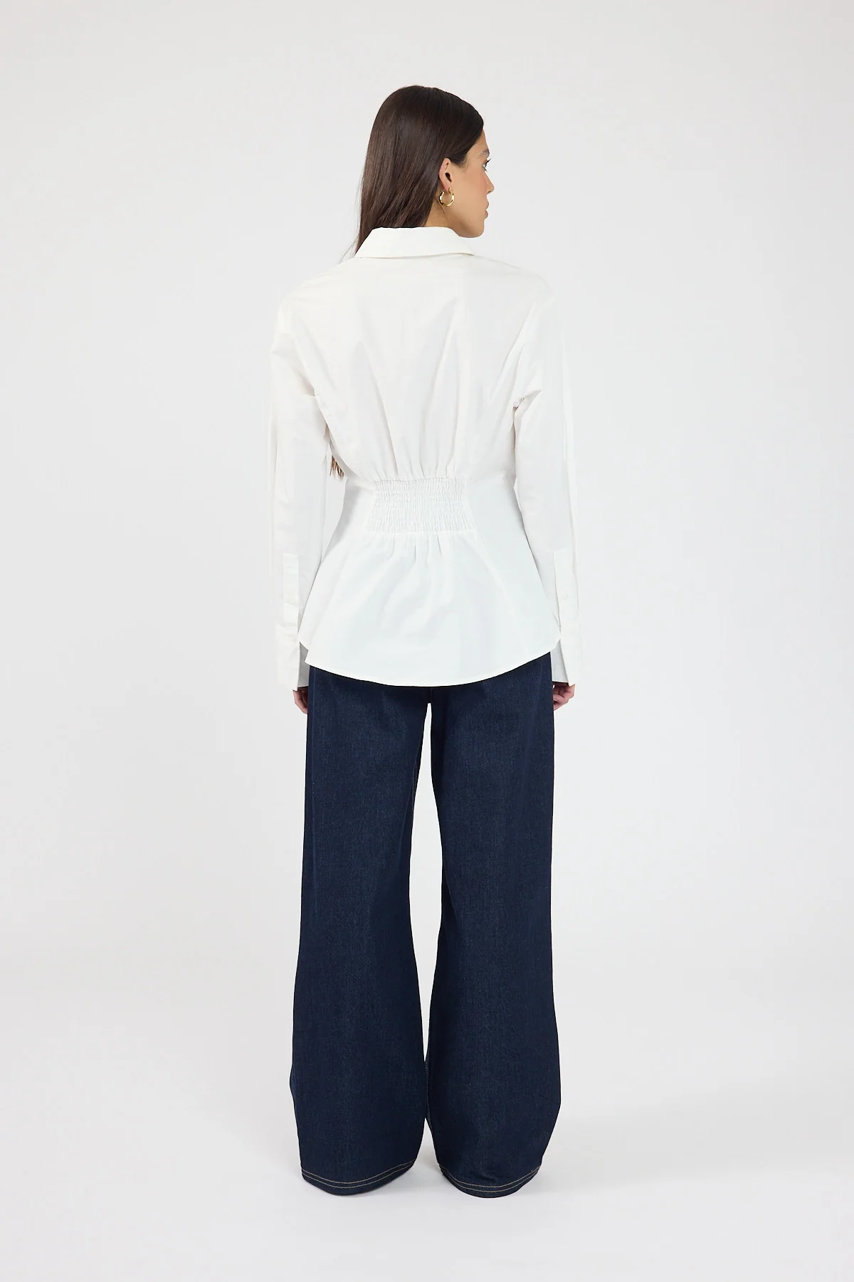 Perfect Stranger Jessie Tailored Shirt White - Image 3