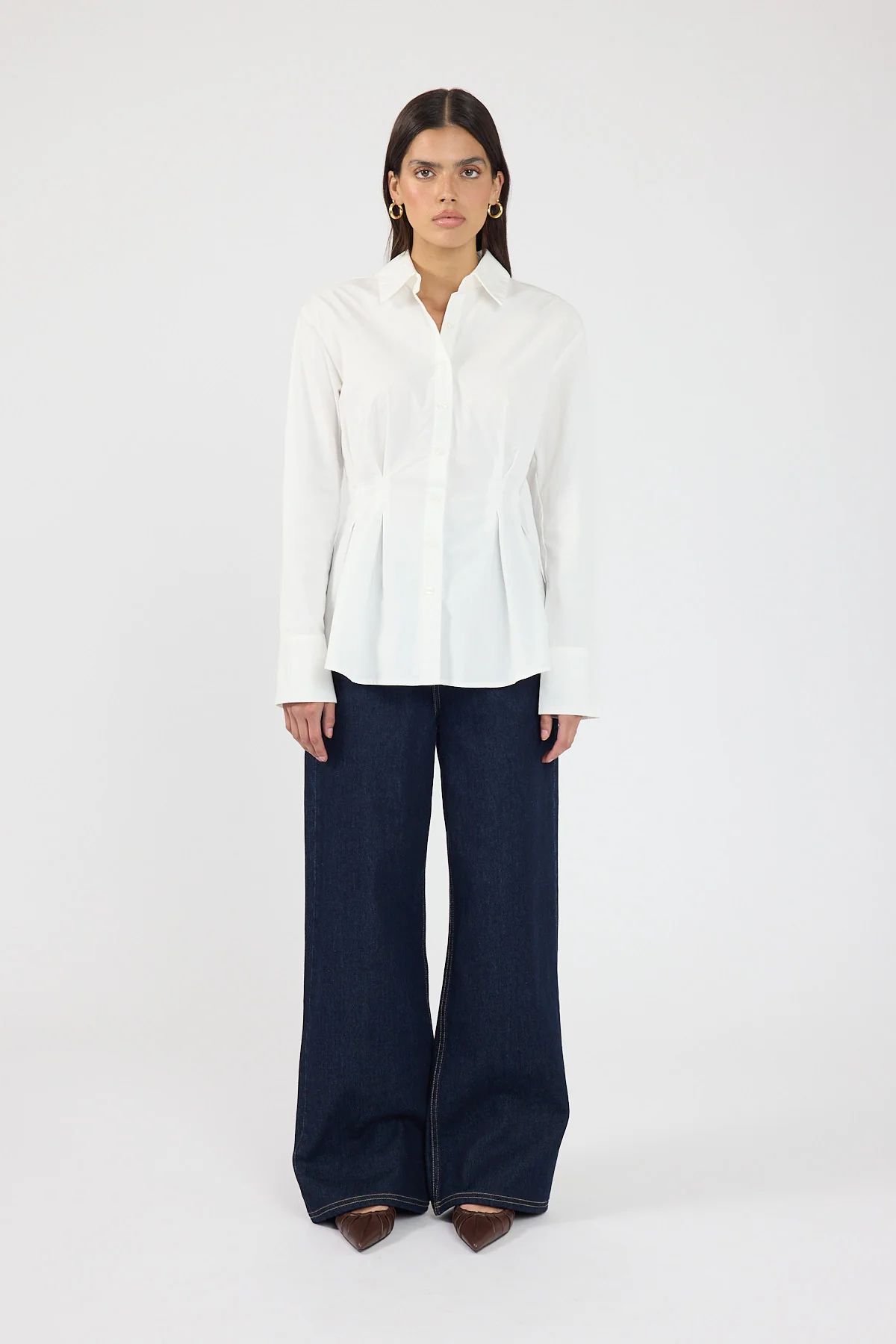 Perfect Stranger Jessie Tailored Shirt White - Image 5