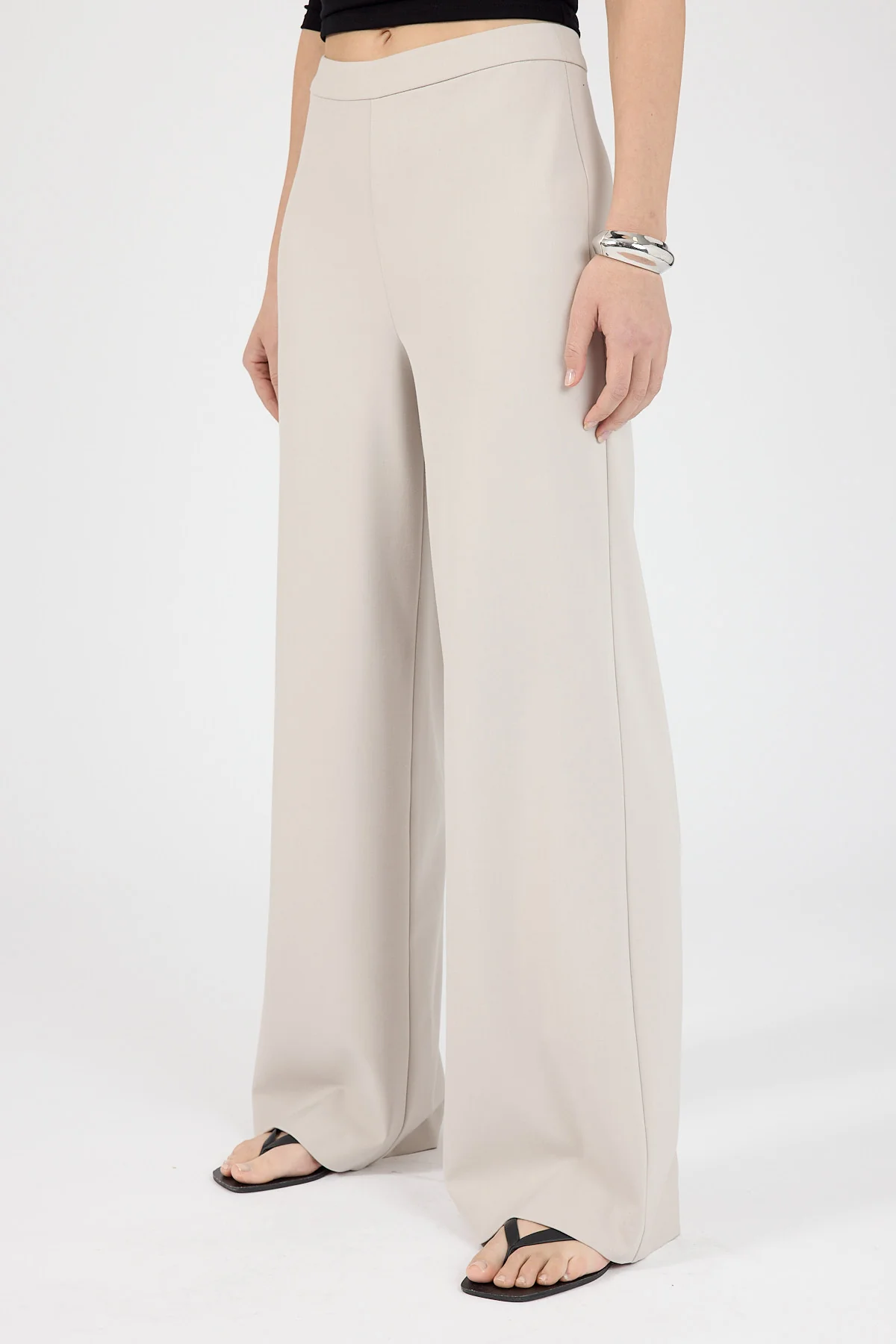 Perfect Stranger Kailani High Rise Pants Stone White - Image 5