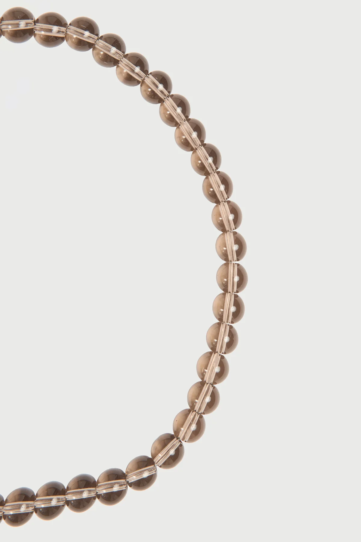 Perfect Stranger Lou Beaded Necklace Brown - Image 2