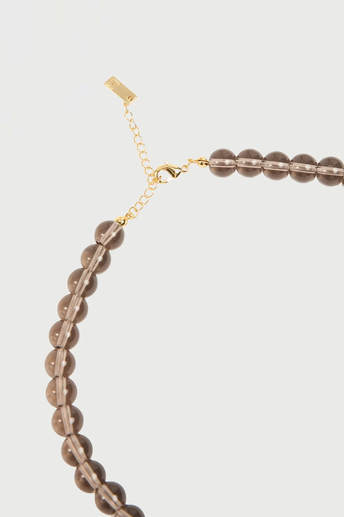 Perfect Stranger Lou Beaded Necklace Brown - Image 3