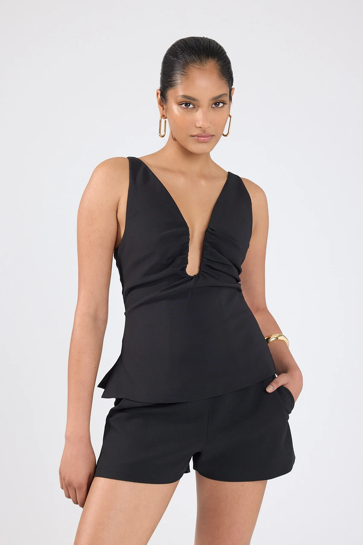 Perfect Stranger Luca Low Rise Shorts Black - Image 2