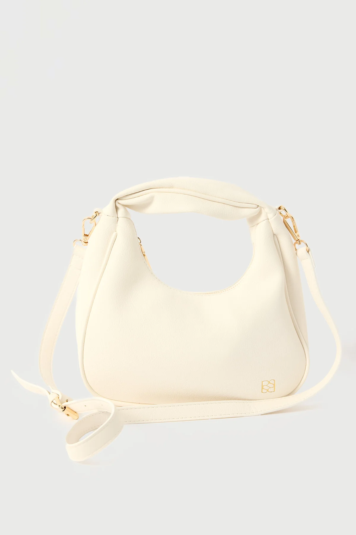 Perfect Stranger Lyla Clutch Handbag Off White