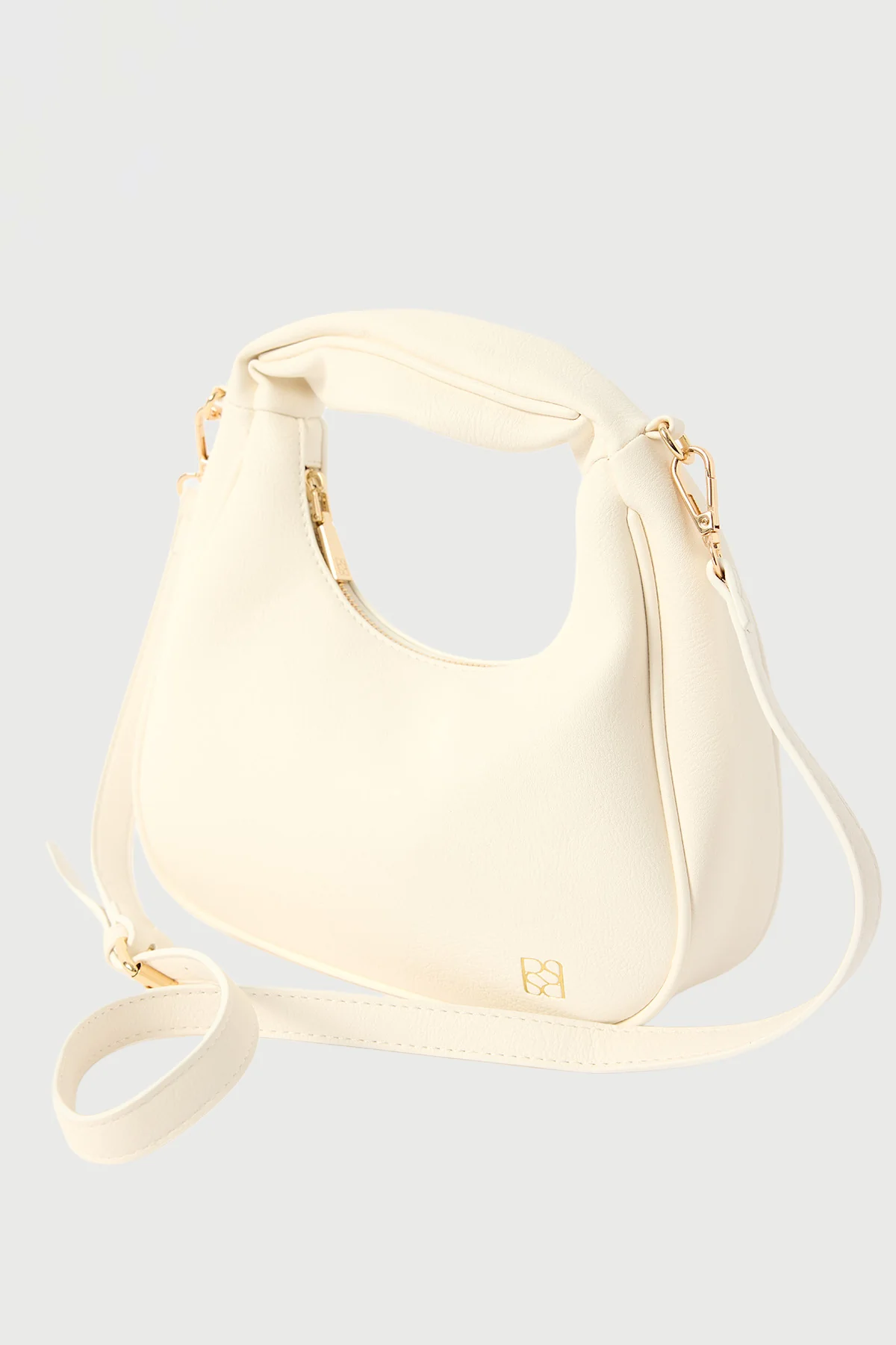 Perfect Stranger Lyla Clutch Handbag Off White - Image 3