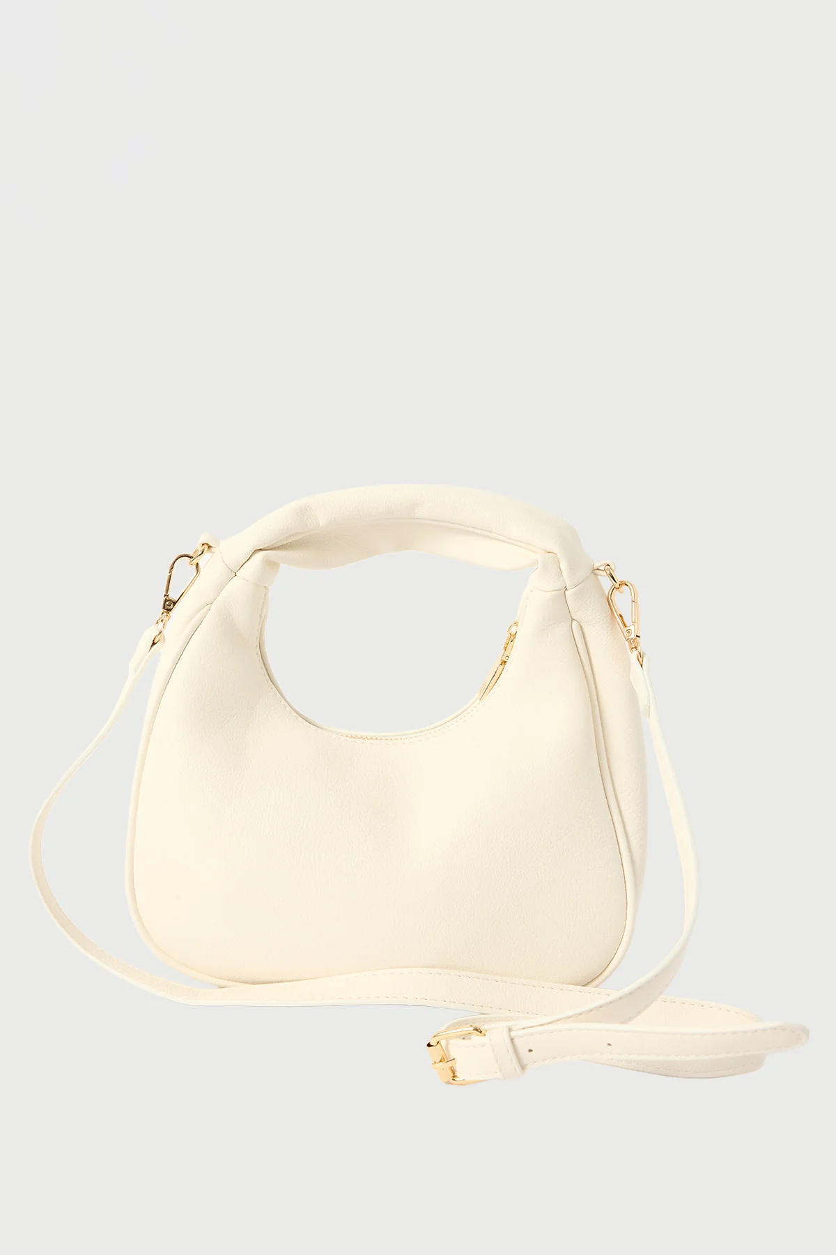 Perfect Stranger Lyla Clutch Handbag Off White - Image 4