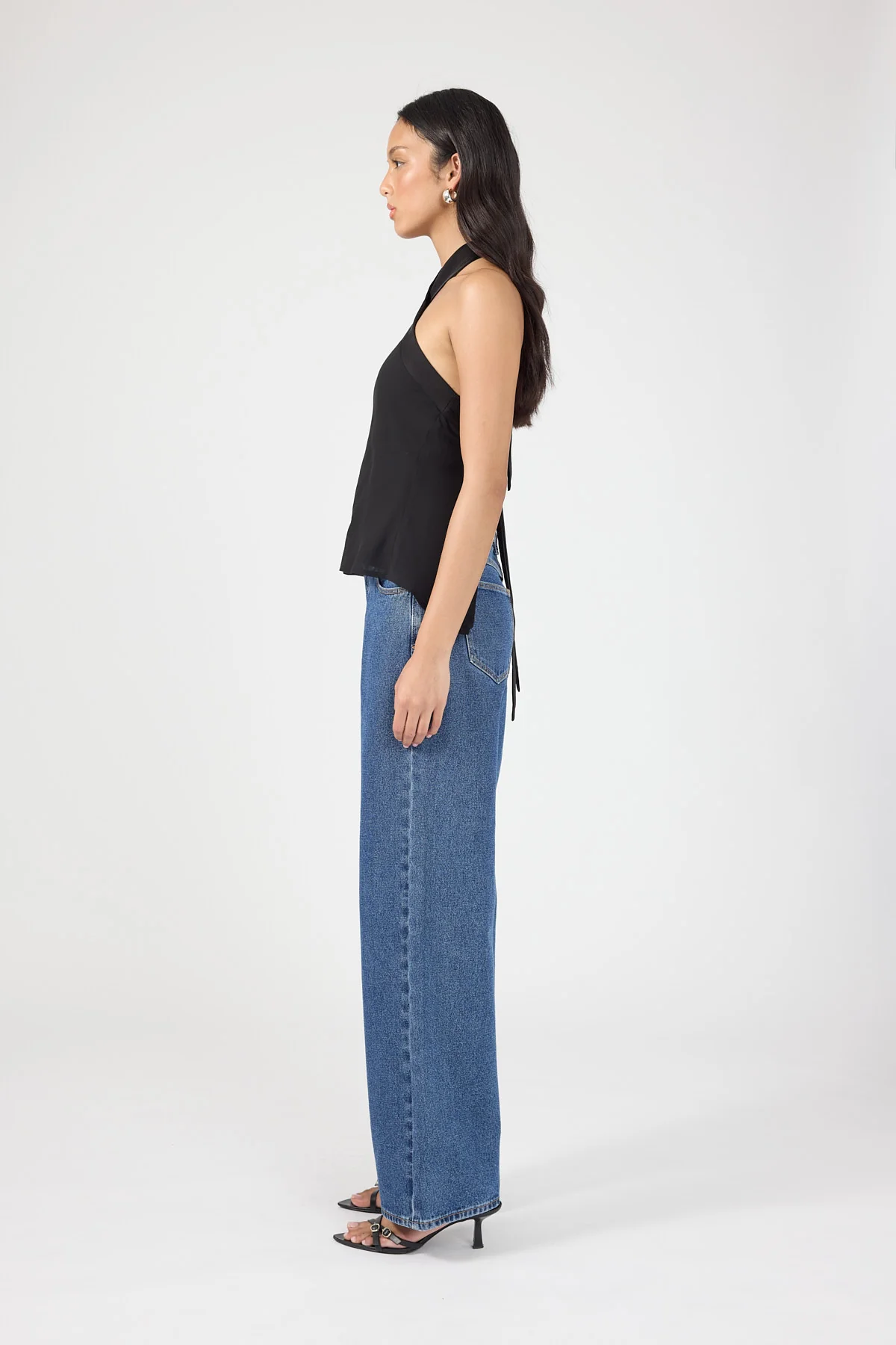 Perfect Stranger Lyra Halter Top Black - Image 2