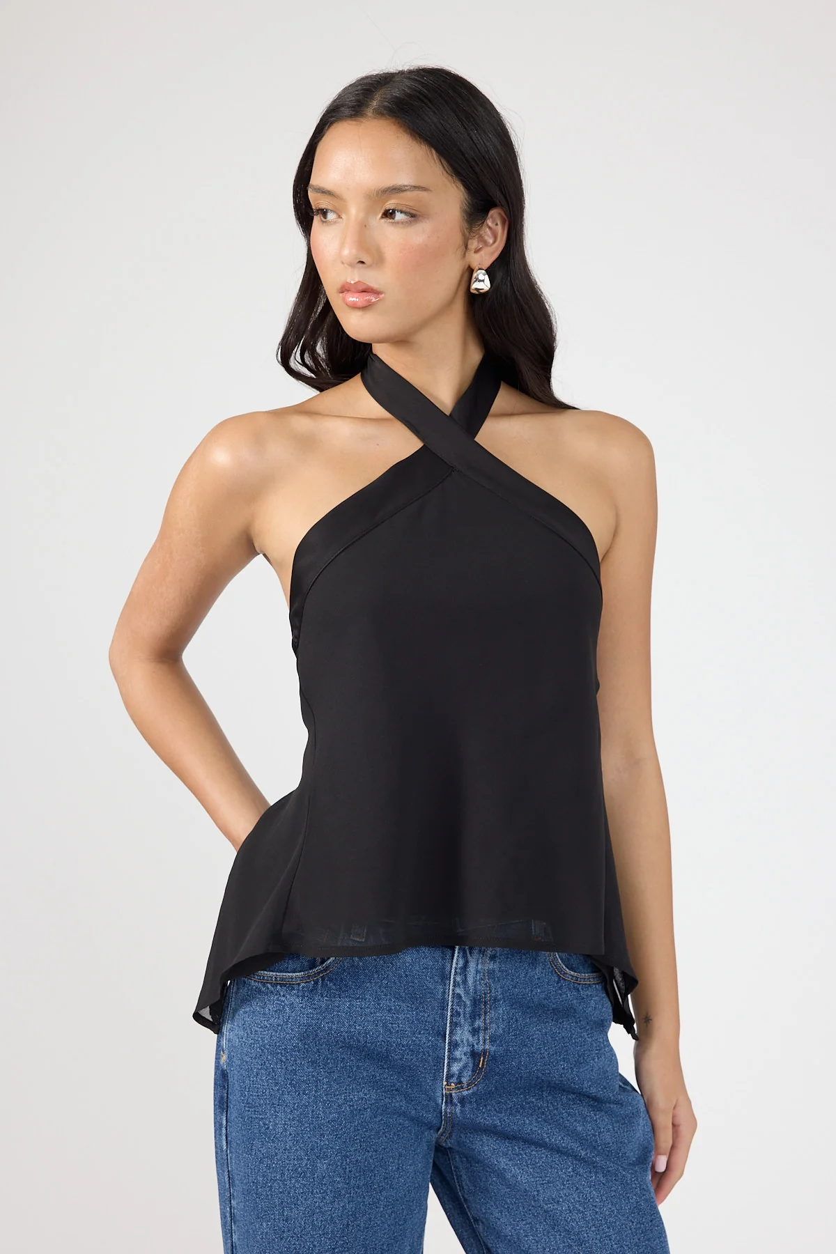 Perfect Stranger Lyra Halter Top Black - Image 4