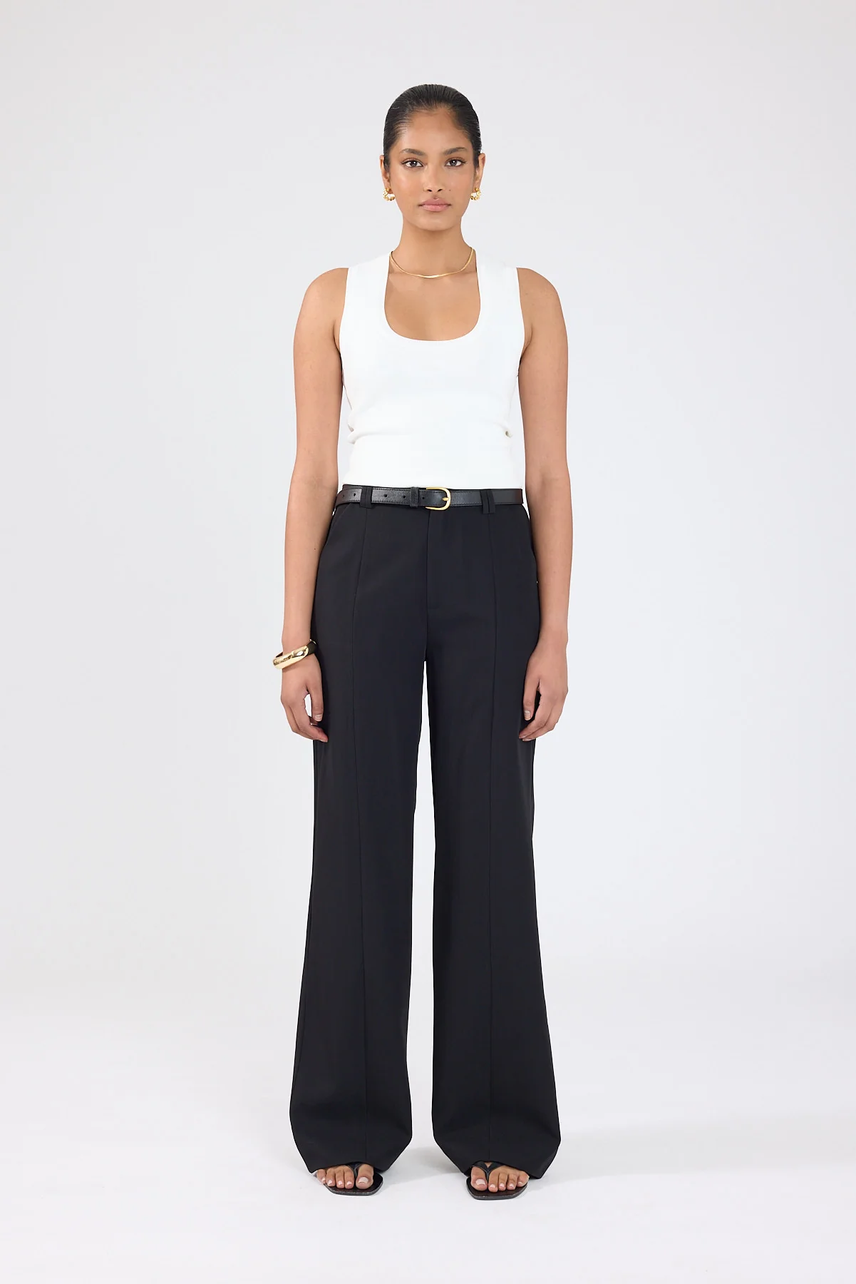 Perfect Stranger Maisie Recycled High Rise Pant Black