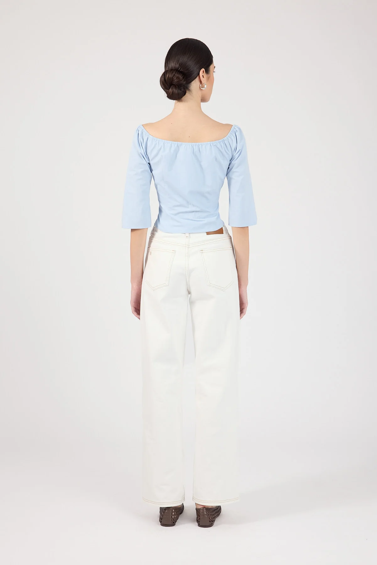 Perfect Stranger Marshall 3/4 Sleeve Shirt Blue - Image 3