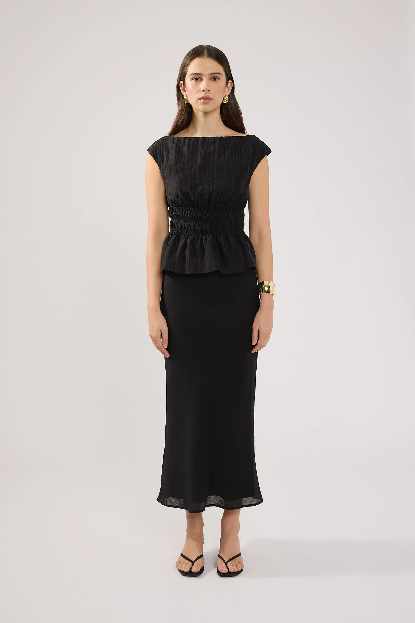 Perfect Stranger Marybelle Maxi Skirt Black