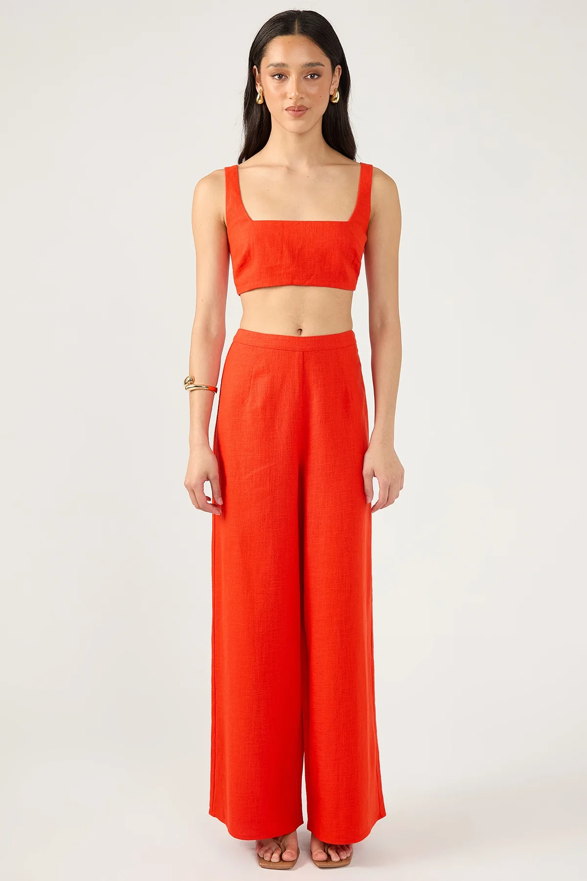 Perfect Stranger Menorca Square Neck Bralette Red - Image 6